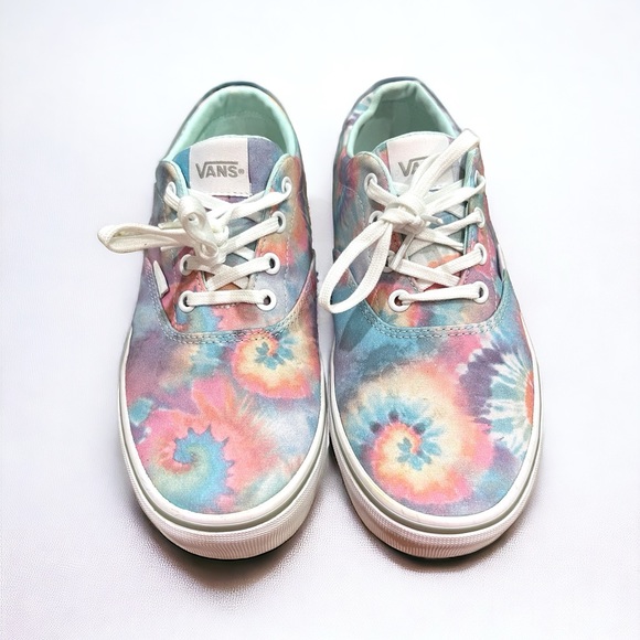 New Van’s Doheny rare pastel tie-die sneakers with box - Picture 2 of 3